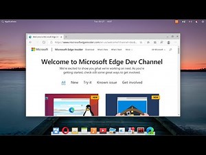 Install Microsoft Edge Dev In Elementary OS 5