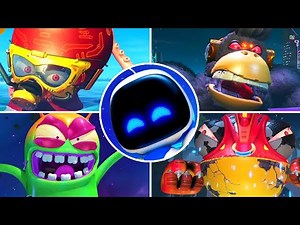 Astro Bot - All World Bosses (Game of the Year 2024!)