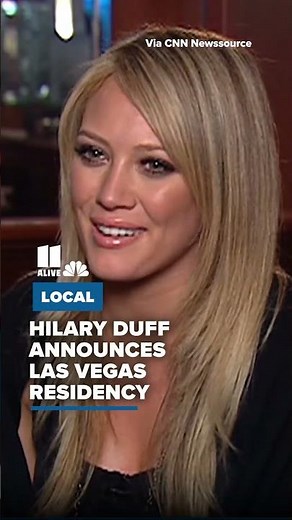 Hilary Duff announces Las Vegas residency