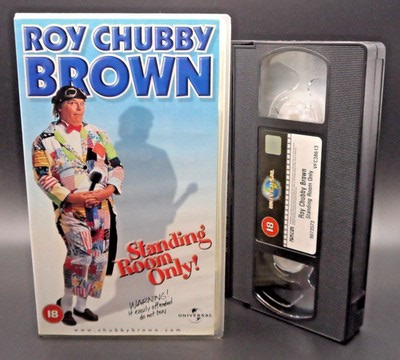 Roy Chubby Brown Standing Room Only VHS Video Tape Cassette UK PAL  | eBay UK