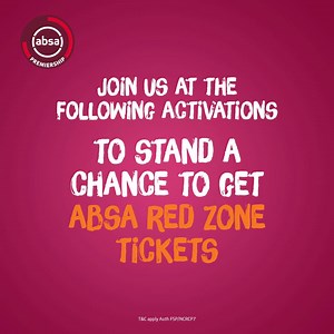35K views · 15 reactions | Score exclusive seats in the Absa Red Zone, come to The Workshop on 19 Dec, between 15:00-17:00, Umlazi Mega City on 20 Dec , between 13:00 – 16:00 and Eyadini Umlazi on 21 Dec between 15:00 – 17:00 to stand a chance to get tickets to watch AmaZulu FC play Lamontville Golden Arrows in the Durban Derby, on 22 Dec at King Zwelithini Stadium. | Absa South Africa | Facebook