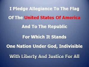 I Pledge Allegiance To The Flag by Robert Casale