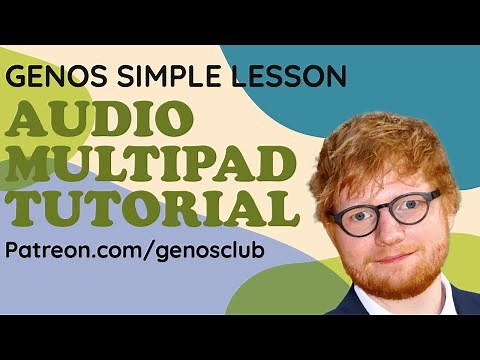 YAMAHA GENOS MULTIPAD TUTORIAL