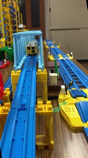 プラレール運転会 マルチプルタイタンパー #プラレール #マルタイ #曲津坂eライン