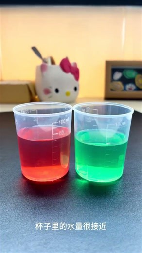 Small science experiment: Seesaw. Experiment at home. Small science experiment can be played at