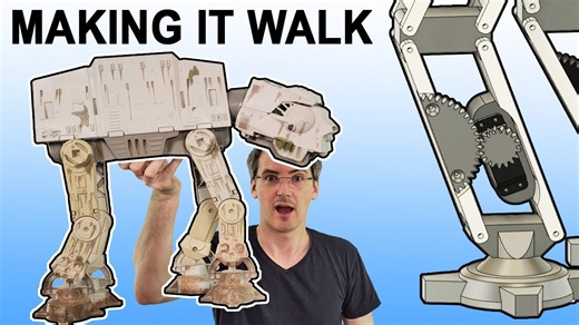 Building a better Star Wars AT-AT toy