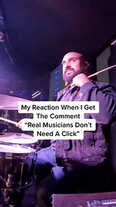 PSA: Gasp 🙃 real musicians can play with & without a click 🫶🏽 Choose Kindness™️ #worshipdrummer #drums #drumming #drummers #clicktrack | Chris Garcia - Drummer