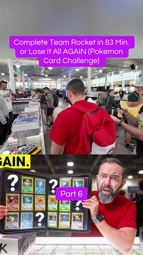 Complete Team Rocket in 83 Min. or Lose It All AGAIN (Pokemon Card Challenge) #pokemoncards #pokemon #pocket #monster #tiktokviral
