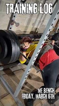 ME Bench - Friday, March 6th - 8:30am