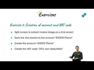 5. Accounts Payable - Account and VAT code creation - Exercise - Presentation
