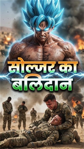 GOKU Army Story 🔥 Emotional Battlefield & Final Salute 😢 | भारत माता की जय 🇮🇳