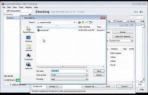 Import CSV into Quicken
