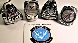 Customs discovers hundreds of fake championship rings, including Braves