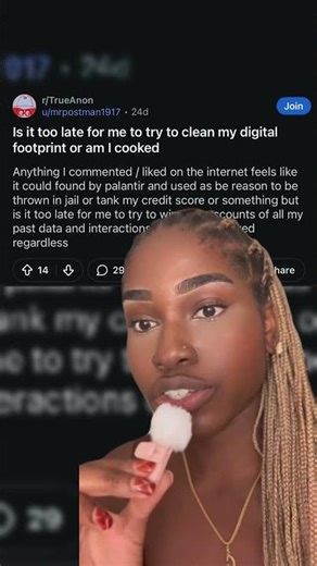 Digital footprint Reddit story #reputationmanagement