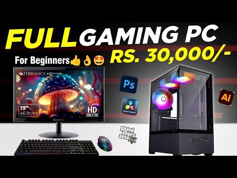Pc Build Under 30k⚡✨|| Full Gaming Pc Build Under 30k