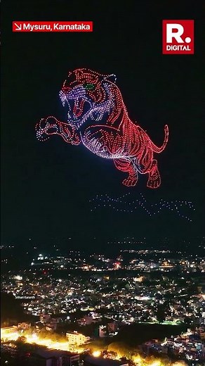 CESC Sets Guinness World Record with Stunning Drone Show at Mysuru Dasara