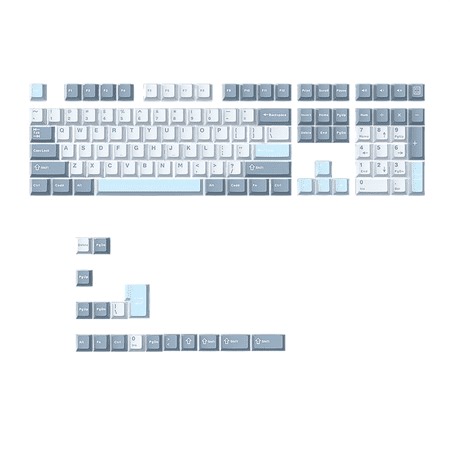 125 Keys PBT Double Shot Keycaps Set Key Caps Cherry Height for MX Mechanical Gaming Keyboard , Type-A - Walmart.ca