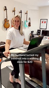 Convert Your Treadmill Into a Walking Desk