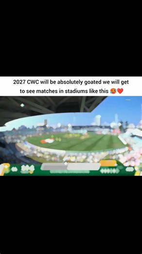 🔥🏆 THE 2027 CRICKET WORLD CUP IS GOING TO BE ABSOLUTELY GOATED! 🥵❤️