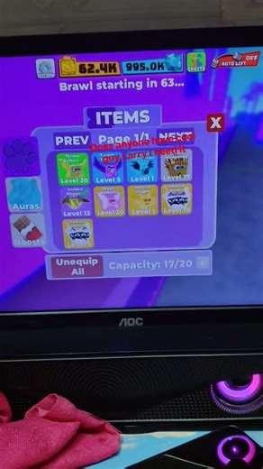 does anyone have cool guy Larry in muscle legends? #roblox #musclelegends #yosho