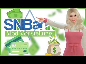 💸Das ist die BESTE BANK Mod = SNBank Mod von Simrealist 💸- Die Sims4 Mod Vorstellung | insanedra