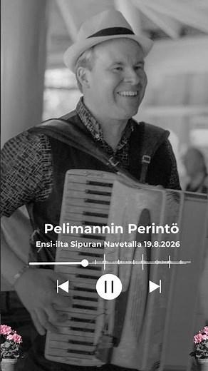 Pelimannin Perintö | Ensi-ilta Sipuran Navetalla Lahdessa 19.8.2026 - tervetuloa 🌻
