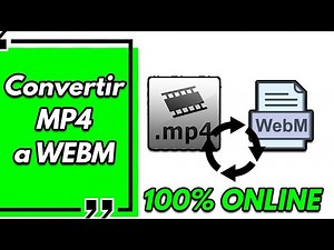 ➡️ How to Convert MP4 to Webm (Video File) || Easy, Free and Without Programs (2026)