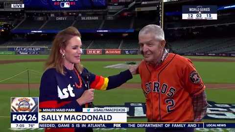 Dancing security guard from Houston Astros game looks back on viral video