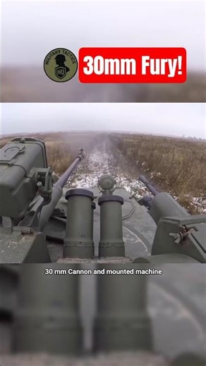 BTR-82A Training: Mastering the 30mm Cannon on the Battlefield #shorts