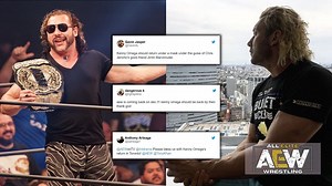 "Is a disgrace" - Twitter erupts in a frenzy to Kenny Omega's absence from posters of AEW'S debut show in Canada