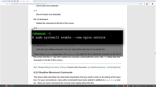 Bash 命令行编辑快捷键