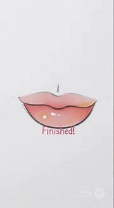 How to Draw Cute & Shiny Anime Lips (Tutorial) 💄