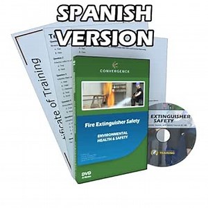 Convergence C-127-ES-US Fire Extinguisher Safety Training Program DVD, 16 minutes Time, Spanish: Industrial Safety Training Dvds And Videos: Amazon.com: Industrial & Scientific