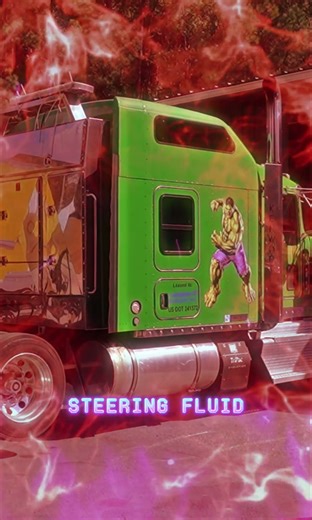 Hulk Kenworth W900 in the Shop! Coolant & Power Steering Fix #HulkTruck #TruckRepair