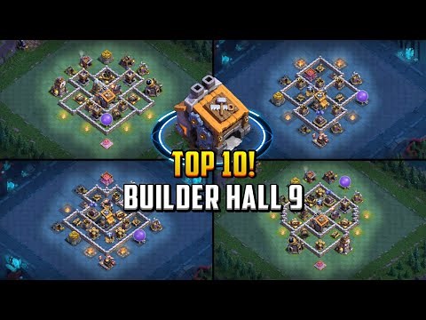 TOP 10! Builder Hall 9 (BH9) Base Layout + Copy Link 2024 | Clash of Clans