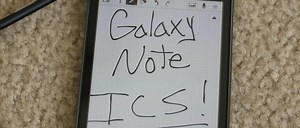 AT&T Galaxy Note Gets More Stable Android 4.0 Leak - SlashGear