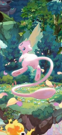 Pokemon TCGP - Mew Full Art Immersive Card Animation!