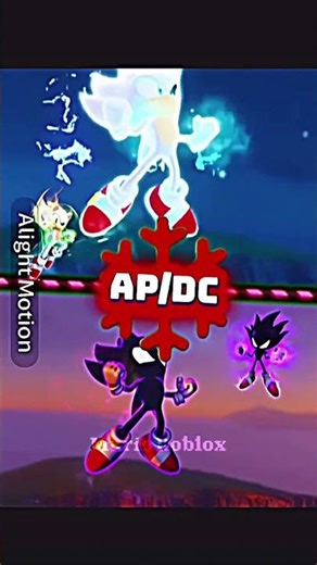 Dark sonic vs hyper sonic #sonic #battleedit (IM BACK)