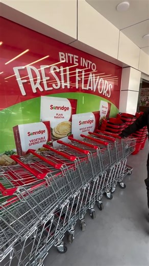 1.8M views · 5.4K reactions | Repost from @ahsamumartv Sunridge’s brand new flagship store at Shahrah-e-Pakistan is officially open! I just filled my trolley with their unbelievable opening discounts and offers! Seriously, the deals are insane right now. Go check it out and stock up while you can! #Sunridge #NewStoreOpening #ShahrahEPakistan #GroceryHaul #UnbelievableDiscounts | Sunridge Bakery & Grocery | Facebook