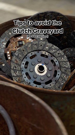 Here are some tips to help keep your clutch system in good condition: ❗️ Avoid riding the clutch: Constant pressure on the clutch pedal can cause wear ❗️ Shift smoothly: Smooth gear changes reduce wear and tear on the clutch components. ❗️ Disengage the clutch fully: Fully disengage the clutch between gears ❗️ Rev match your gear changes: With rev matching, the engine speed is adjusted to align with the wheel speed in the lower gear, allowing for a smoother transition and less clutch wear ❗️ Red