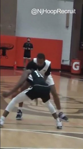 Doing this in HS is WILD! 😮 #shorts #basketball