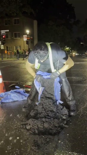 One less pothole in the world ✅🎥: @marquize.7 #asphaltlife #paving #construction