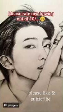 Pencil sketch for beginner 😊#bts #ytshorts #shorts