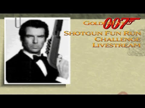 GoldenEye 007 N64 - Shotgun Fun Run