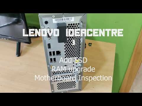 Lenovo Ideacentre 3 - Upgrading RAM and adding SSD