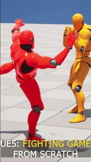 #UE5 Fighting Game from Scratch. #fightinggame #ue5game #unrealengine #unrealenginetutorial