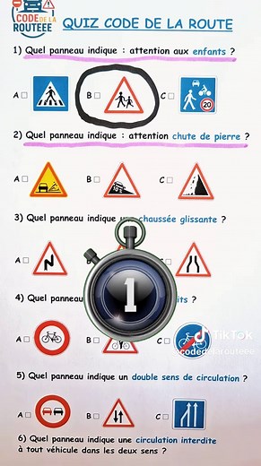 Quiz Code de la Route : Révise pour ton Permis !