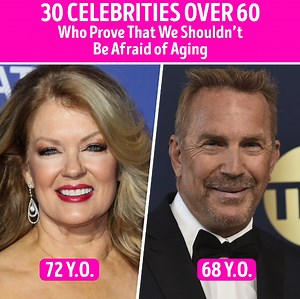 1.3M views · 6.1K reactions | 65+ Celebrities Who Prove That We Shouldn’t Be Afraid of Aging | CelebRatings | Facebook