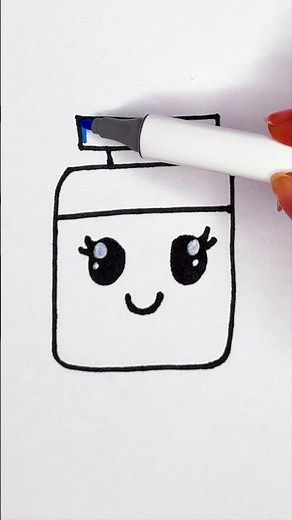 🫙 Easy Drawing of a Jar for Kids 🎨