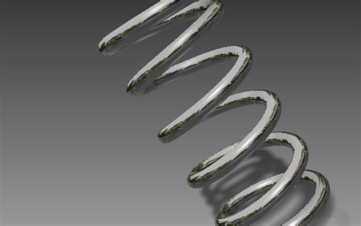 【Inventor教程】Inventor弹簧绘制